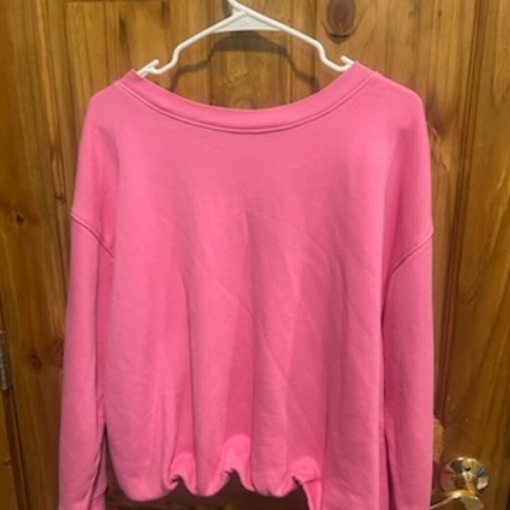 Pink Sweatshirt, Size XXL